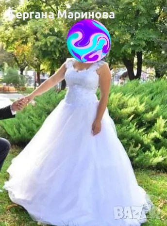 Сватбена рокля, снимка 2 - Сватбени рокли - 47266630