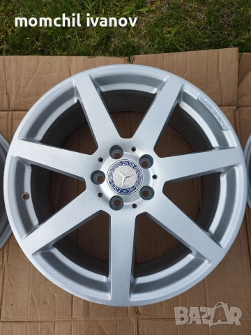18" 5х112, оригинални АМГ джанти за Мерцедес, спорт пакет, снимка 8 - Гуми и джанти - 54093679