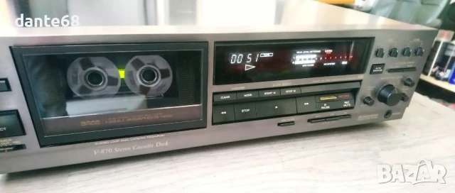 Триглав касетен дек TEAC V-870, снимка 7 - Декове - 50467677