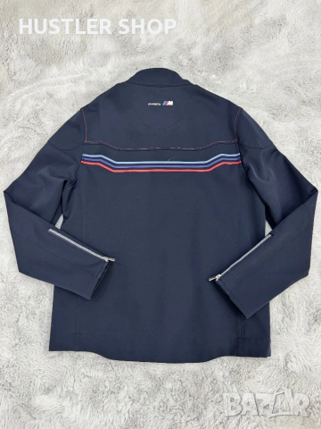 Мъжко софтшел яке BMW. Размер М, снимка 6 - Якета - 53940470