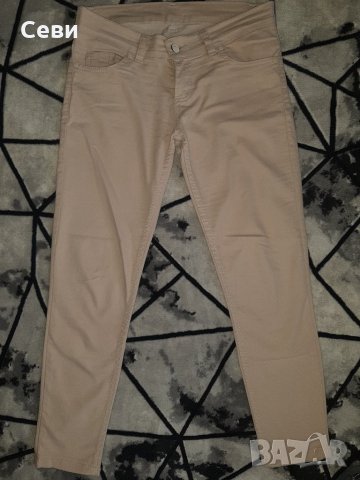 Панталони лавандула и бежов, снимка 7 - Панталони - 34124486