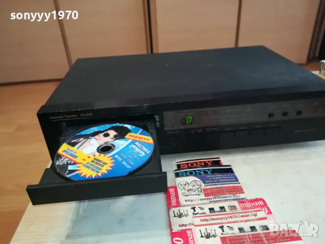 harman/kardon hd300 cd player-made in japan внос swiss 2302251727LNWC, снимка 8 - Ресийвъри, усилватели, смесителни пултове - 49246433