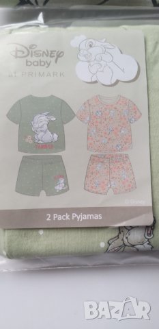 Пижами 2бр primark зайчето Тъмпър , снимка 3 - Детски пижами - 36657412