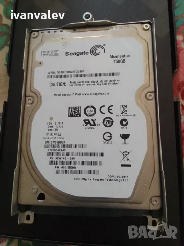 Seagate 750gb hdd