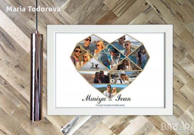 Фотоколаж за СВ.Валентин, снимка 6 - Картини - 31548631