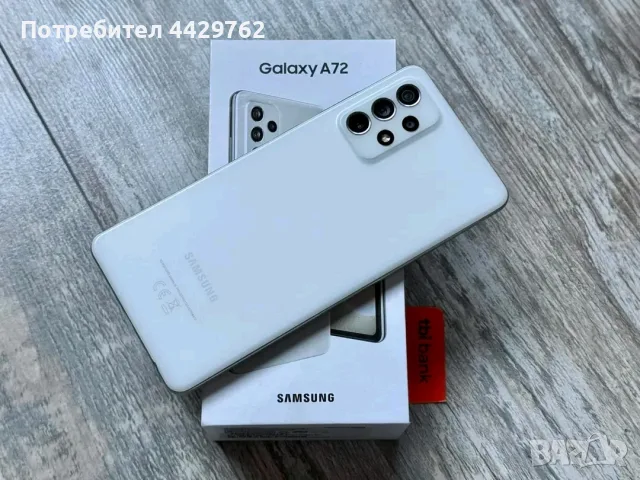 Като Нов SAMSUNG GALAXY A72, снимка 2 - Samsung - 56241204