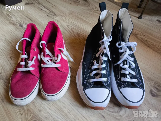 Спортни мъжки обувки Nike и Converse