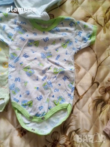 Дрехи за бебета 0-3 месеца, снимка 2 - Детски тениски и потници - 31962469