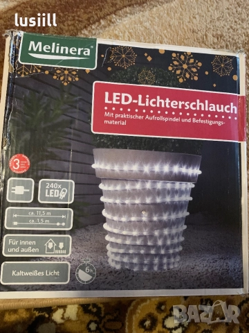 Коледни лед лампички , снимка 3 - Лед осветление - 52748317