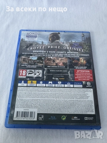 Игра Farcry 5 за Playstation 4 , ps4 , плейстейшън 4, снимка 3 - Игри за PlayStation - 56279048