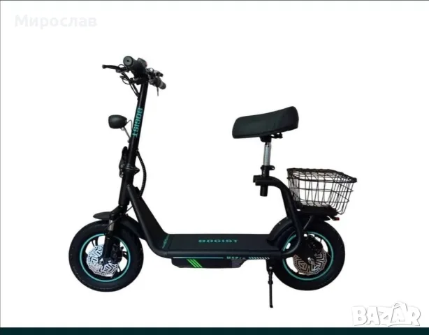 Електрически скутер/тротинетка със седалка BOGIST M5 PRO+ 500W 15AH, снимка 4 - Велосипеди - 55978261