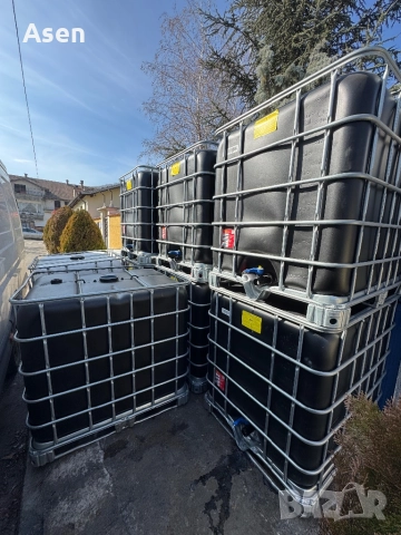 Бидони цистерни съдове за вода 1000литра 1 тон 1т 1000л ibc контейнет, снимка 8 - Напояване - 52332205