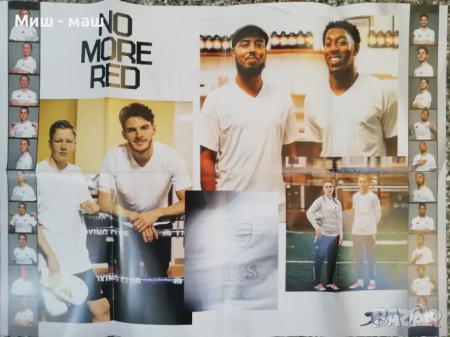 ARSENAL FC колекция 14 плакати / постери 48/66 см NWANERI , ODEGAARD , RICE , MARTINELI, снимка 14 - Футбол - 49027894