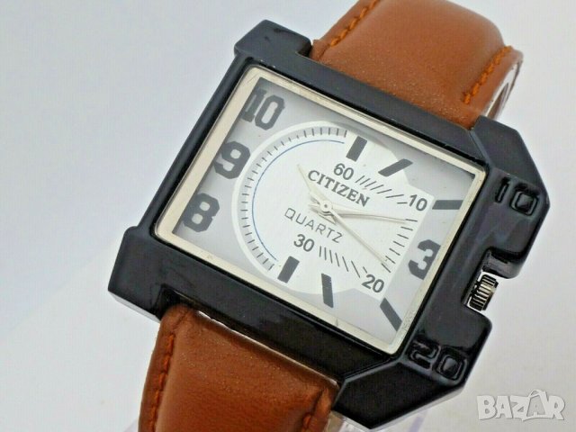 МЪЖКИ CITIZEN Quartz, ретро ръчен часовник, снимка 1 - Мъжки - 31099477