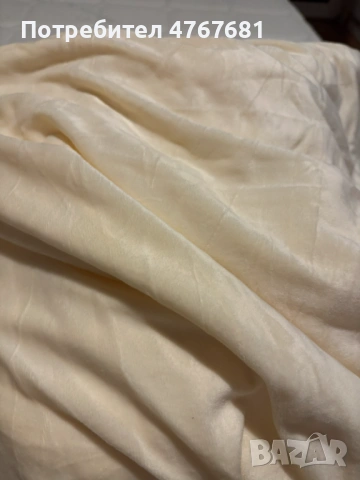 Калъф за ъглов диван цвят "крем", снимка 2 - Покривки за легло - 53957055