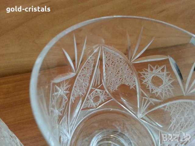 Ретро кристални чаши , снимка 9 - Антикварни и старинни предмети - 29704625