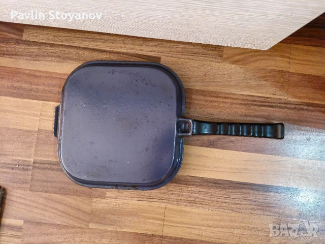 Качествен чугунен грил,грилован тиган Melior , снимка 3 - Съдове за готвене - 51147038