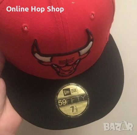 Оригинална шапка New Era Chicago Bulls Basic 59FIFTY, снимка 3 - Шапки - 54351949