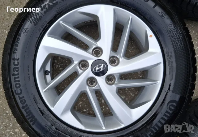 Оригинални джанти от Hyundai 16-цола с нови зимни гуми, снимка 10 - Гуми и джанти - 56075976