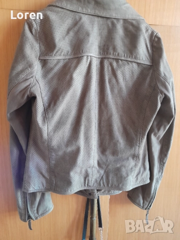 *Next leather*Яке от естествен велур топличко и мекичко, снимка 3 - Якета - 51504165
