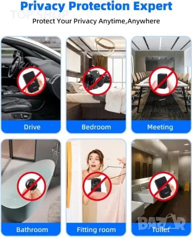 Детектор за скрита камера, детектор за скрити устройства, снимка 6 - Друга електроника - 49444091