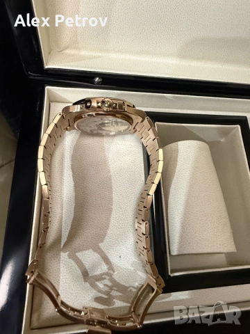 Patek Philippe nautilus moonphase rose gold, снимка 8 - Мъжки - 55966060