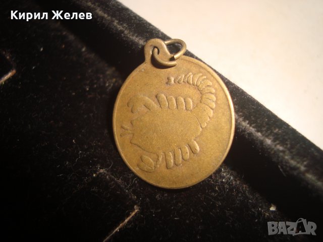 ЗОДИЯ СКОРПИОН СТАР БРОНЗОВ ПЕНДАНТ ВИСУЛКА МЕДАЛЬОН 3954