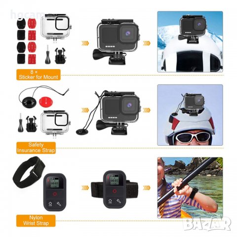 Комплект GARV Water Shield Ultra за GoPro Hero 9/10/11/12/13 Black | HDCAM.BG, снимка 2 - Чанти, стативи, аксесоари - 32194908