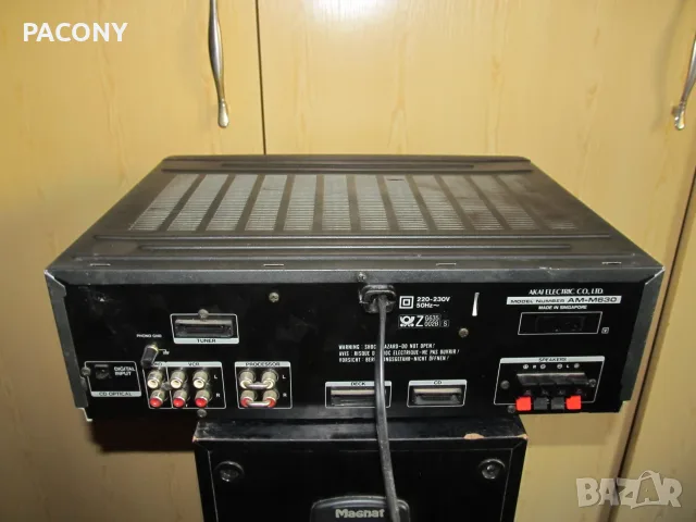 Усилвател AKAI AM-M 630, снимка 3 - Ресийвъри, усилватели, смесителни пултове - 55767899