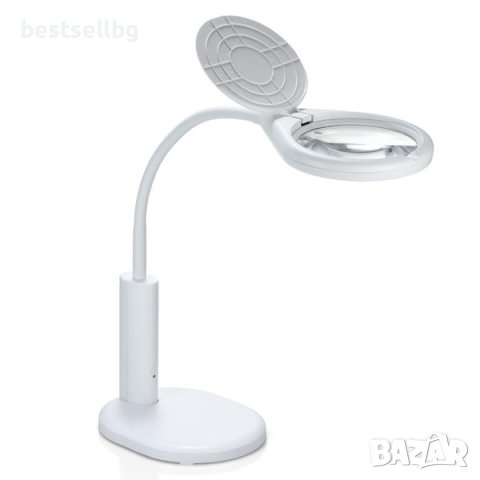 Професионална увеличителна настолна лупа с лед осветление за бродиране, снимка 10 - Други инструменти - 39187508