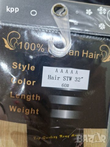 100% естествена коса на треса 70 см, снимка 6 - Други - 39698802