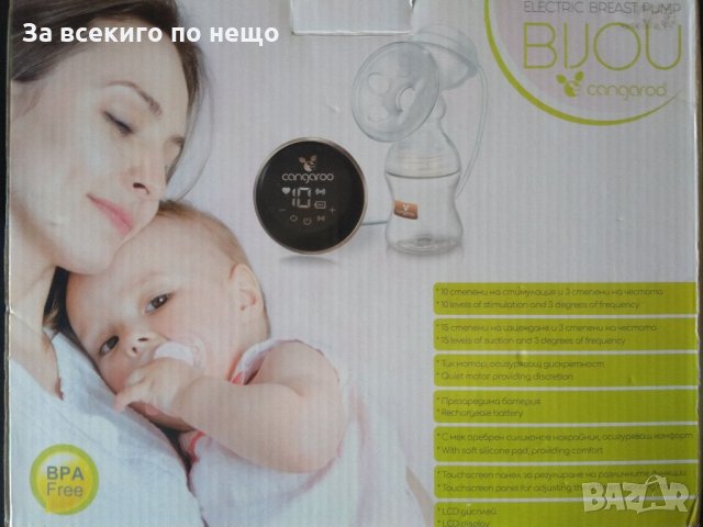 Електрическа помпа за кърма Cangaroo Bijou в оригиналната си кутия, снимка 5 - Помпи за кърма - 33745664
