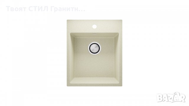 Бежова Кухненска Мивка от гранит модел РИГА XXL 430 x 500, снимка 3 - Други - 37407723
