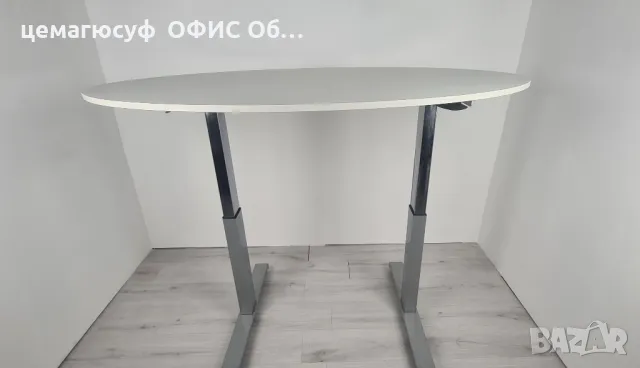 Немска елипсовидна конферентна и посетителска маса повдигане по ваше желание обзавеждане , снимка 4 - Маси - 48473129