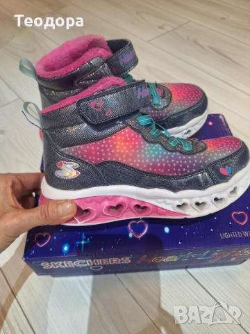 Skechers, боти за момиче!, снимка 6 - Детски боти и ботуши - 52527819