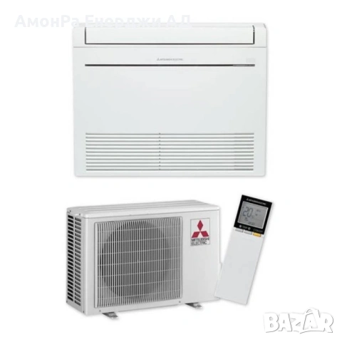 Подов климатик Mitsubishi Electric MFZ-KT25VG / SUZ-M25VA, 9000 BTU, Клас A++