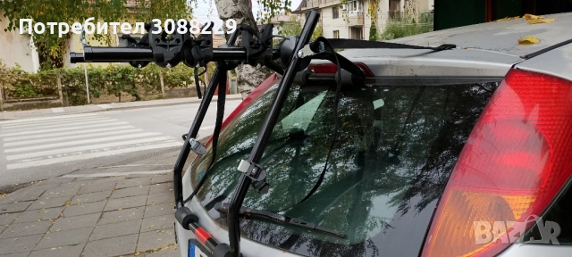 багажник за 2 или 3 велосипеда, метален сгъваем , снимка 2 - Части - 52085630
