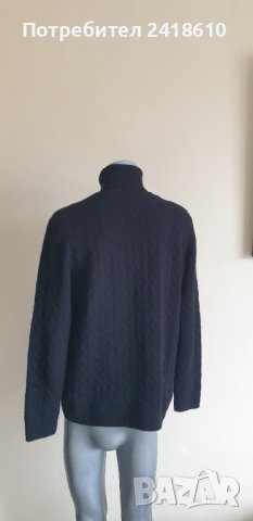 POLO Ralph Lauren Cable Wool / Cashmere POLO Mens Size M НОВО! ОРИГИНАЛ! Мъжки Пуловер Поло!, снимка 8 - Пуловери - 44459093