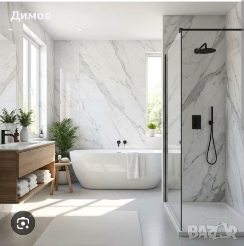 ПВЦ декоративни панели 122/280см ,3мм, снимка 12 - Строителни материали - 54019232