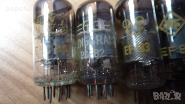 Лот радиолампи 8 БР., снимка 2 - Друга електроника - 31520208