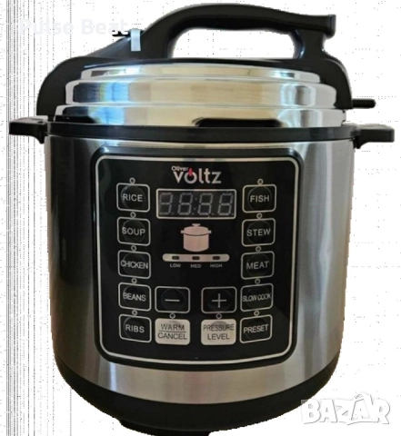 Мултикукър под налягане Voltz, 1000W/6л./70kpa - 9 програми, снимка 3 - Мултикукъри - 52394543