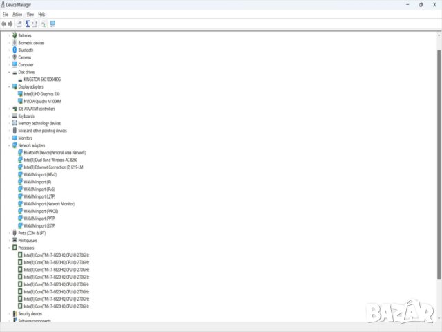 Мощен Лаптоп Lenovo Thinkpad P50 15.6" i7-6820HQ/RAM16GB/SSD 480GB/ NVIDIA Quadro M1000M (2GB GDDR5), снимка 9 - Лаптопи за игри - 41245332