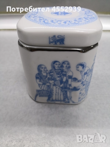 Порцеланова кутия за чай, снимка 3 - Други - 52852662