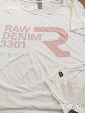 G-Star - страхотна дамска тениска, снимка 4 - Тениски - 29477304