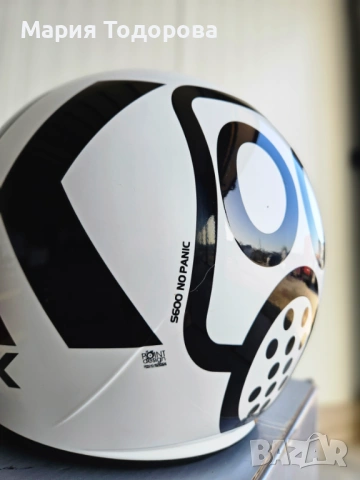 Каска Shark S600 NO PANIC, размер: S, цена: 65€, без следи от употреба.📞0896875277  🚩гр. Нови паза, снимка 2 - Аксесоари и консумативи - 53172246