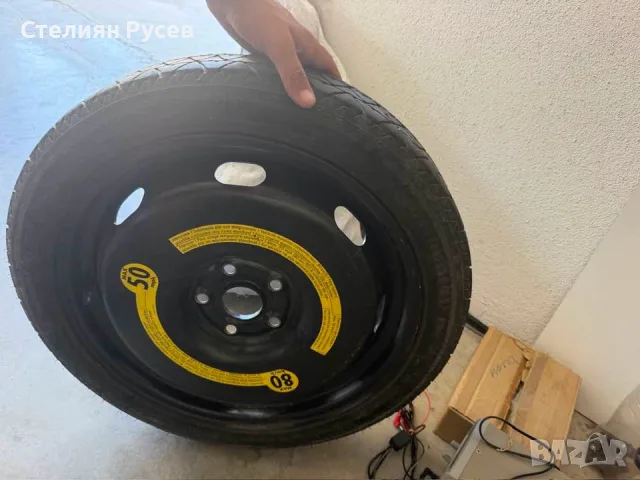 патерица / резервна джанта за vw golf 5  6  5 x 112 / 18 цола  240899 -цена 120 евро за всичко -морс, снимка 3 - Гуми и джанти - 55788513