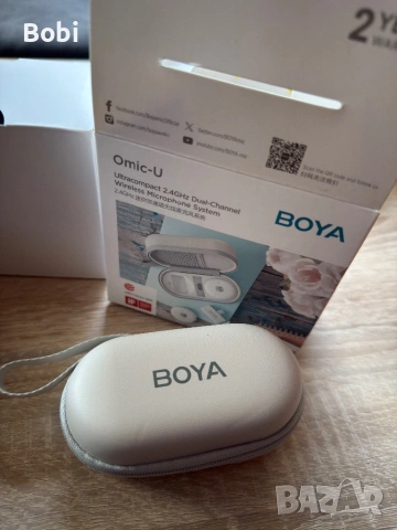 BOYA Omic-U безжична микрофонна система, снимка 2 - Микрофони - 54333788