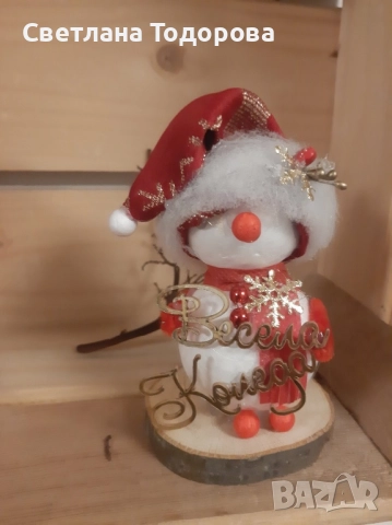 Коледни джуджета, снимка 14 - Декорация за дома - 51925513