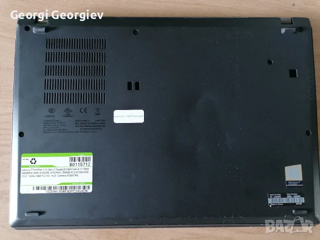 Lenovo ThinkPad X13 Gen 2, снимка 4 - Лаптопи за работа - 56464418