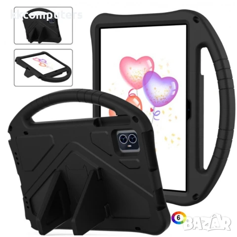 Teclast M50 HD 10.1 / M50 Pro 10.1 (2023) / Blackview Tab 80 Foldable Thumb Kickstand EVA Удароустой, снимка 6 - Калъфи, кейсове - 51125646